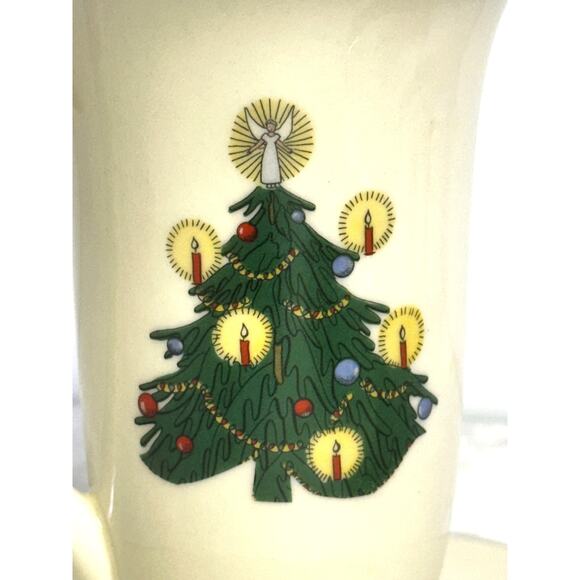 Royal Devon Triomphe Retired 'Christmas' Platinum Irish Coffee Mug/Saucer-Set 8 - Picture 4 of 6